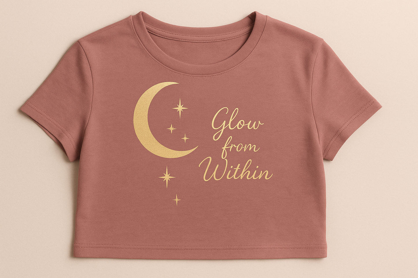 VaSarli Celestial Crop Top - Glow from Within