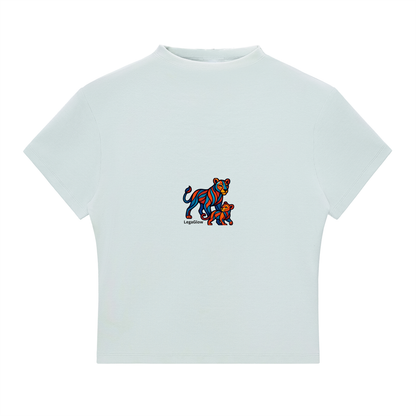 Essential Slim Fit Mock Neck T-Shirt