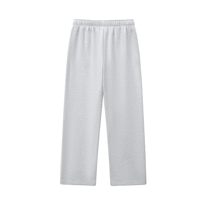 Contrast-Stitched Fleece Sweatpants